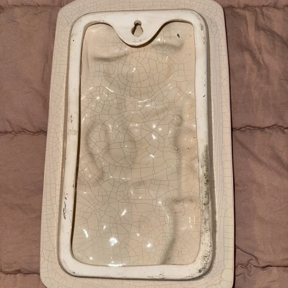 Christmas Snowman Debco Snow Man Loaf Pan Lid That Doubles As A Wall Hanging
